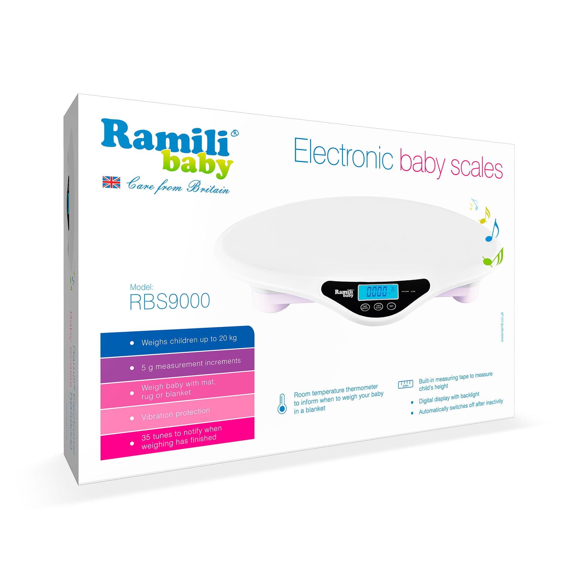 Купить Детские электронные весы Ramili Baby RBS9000 в каталоге интернет магазина Наблюдалка.ру по выгодной цене с доставкой, отзывы, фотографии, описание, характеристики
